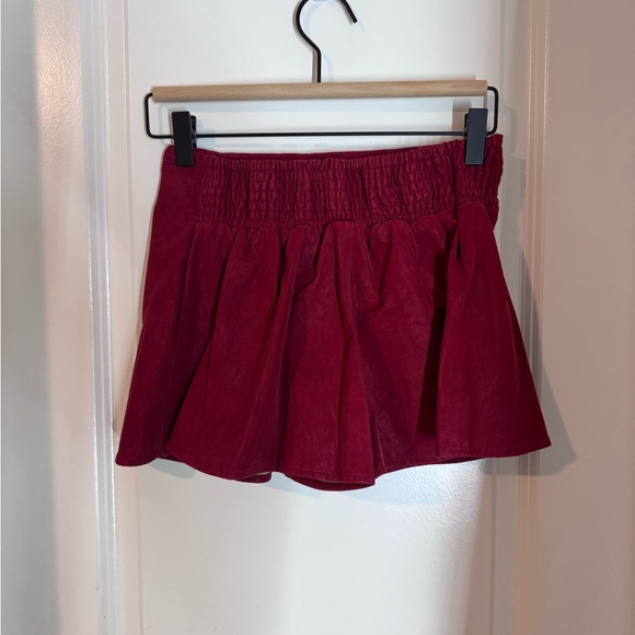 We The Free Paradise Found Suede Skort - Picture 4 of 6